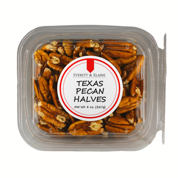 Raw Pecan Halves (8 oz)